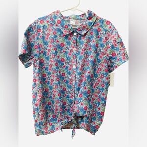 New With Tags Carters Floral Top—Size 8